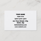 韓国ドラマ 韓国のハングル言語 名刺 (裏面)