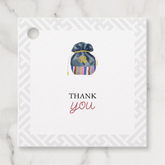 韓国ドルジャンチスクエアメッセージカード フェイバータグ (正面)