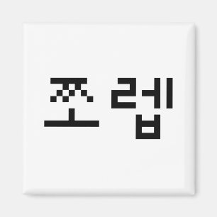 韓国ニューブ쪼렙ジョレブ 言語 マグネット