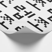 韓国ニューブ쪼렙ジョレブ |言語 ラッピングペーパー (角)