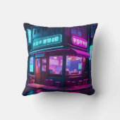 韓国ネオンコーヒーハウスロフィアート クッション (裏面)