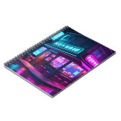 韓国ネオンコーヒーハウスロフィアート ノートブック (左側)