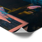 韓国ネオン ポスター (角)