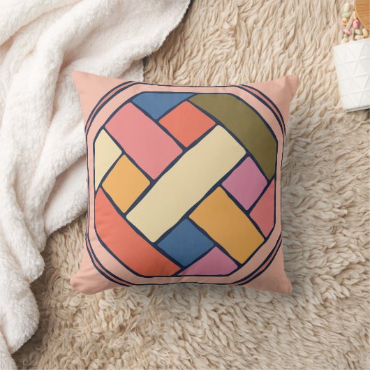 韓国パタ伝統的ーン芸術 クッション (ブランケット)