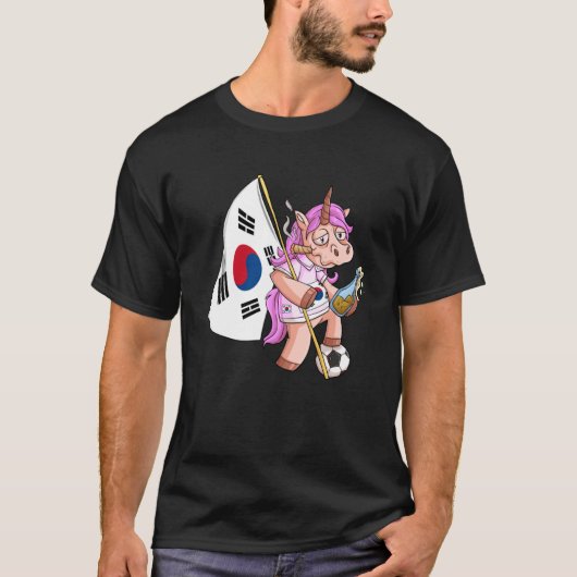韓国パーティーユニコーン Tシャツ (正面)