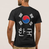 韓国プライド旗 韓 Tシャツ (裏面)