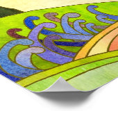 韓国ベビー初誕生日 ポスター (角)