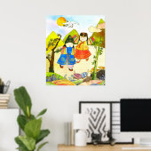 韓国ベビー初誕生日 ポスター (ホームオフィス)