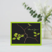 韓国ホーンビーム感謝してい盆栽あなた ポストカード (スタンド正面)