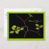 韓国ホーンビーム感謝してい盆栽あなた ポストカード (正面/裏面)