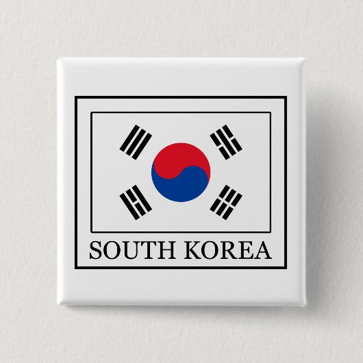 韓国ボタン 缶バッジ (正面)