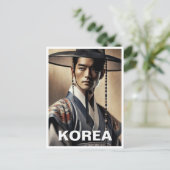 韓国マンハンボ伝統的ク ポストカード (スタンド正面)