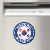 韓国ラウンドエンブレム マグネット (インサイチュ (食洗機))
