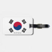 韓国ラゲッジタグ、愛国韓国国旗 ラゲッジタグ (裏面横)