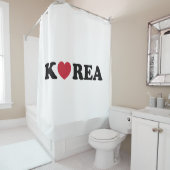 韓国ラブハート シャワーカーテン (インサイチュ)