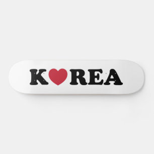 韓国ラブハート スケートボード