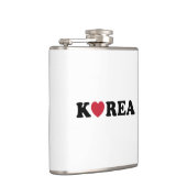 韓国ラブハート フラスク (右)