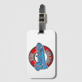 韓国ヴィンテージロゴ ラゲッジタグ (正面縦)