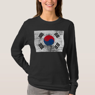 韓国ヴィンテージ国旗 Tシャツ