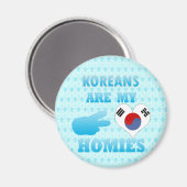 韓国人は私の家だ マグネット (正面/裏面)