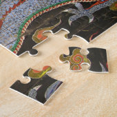 韓国人ソウルNamdaemunのアジア人のドラゴン ジグソーパズル (側面)