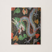 韓国人ソウルNamdaemunのアジア人のドラゴン ジグソーパズル (縦)