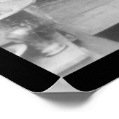 韓国人女性スティックスアイロン1910年 ポスター (角)