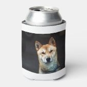 韓国人陣頭犬 缶クーラー (缶正面)