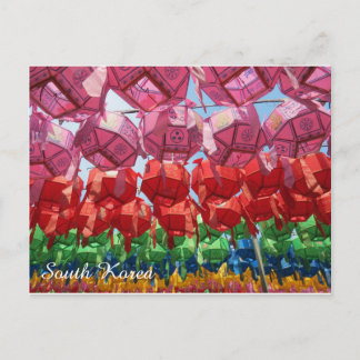 韓国仏灯 ポストカード