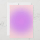 韓国伝統的の最初の誕生日カード 招待状 (裏面)