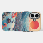 韓国伝統的の絵を描市内ケース Case-Mate iPhoneケース (裏面 (横))