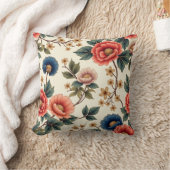 韓国伝統的の花枕 クッション (ブランケット)