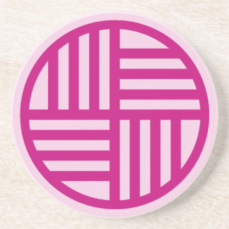 韓国伝統的文化パターン コースター