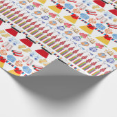 韓国伝統的韓宝とアクセサリー ラッピングペーパー (角)