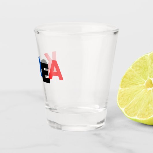 韓国国国旗宗獣 ショットグラス (右)