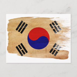 韓国国旗のはがき ポストカード