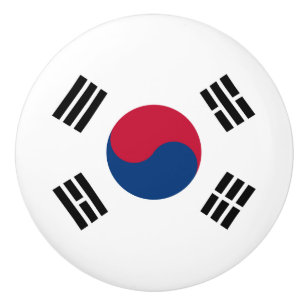 韓国国旗のセラミックノブ セラミックノブ