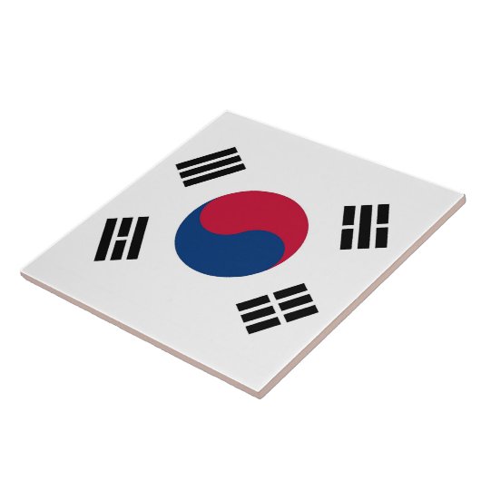 韓国国旗のタイル タイル (側面)