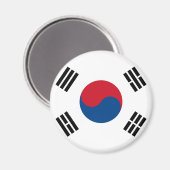 韓国国旗のマグネット マグネット (正面/裏面)