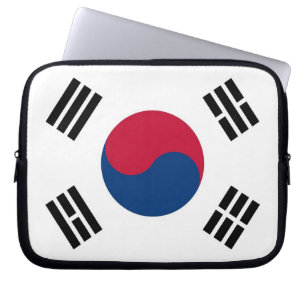 韓国国旗のラップトップスリーブ ラップトップスリーブ