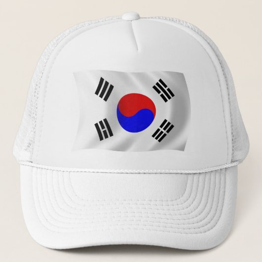 韓国国旗の帽子 キャップ (正面)