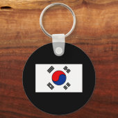 韓国国旗のTシャツとギフト キーホルダー (正面)