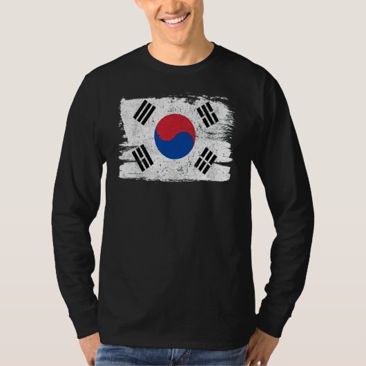 韓国国旗プライド友好誇りを持った平和財団 Tシャツ (正面)