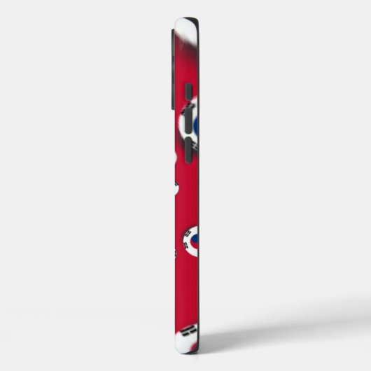 韓国国旗万華鏡のように千変万化するパターン芸術プリント Case-Mate iPhoneケース (裏面 / 左)