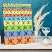 韓国国旗数々ののプリント フォトプラーク (側面)