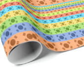 韓国国旗数々ののプリント ラッピングペーパー (ロールコーナー)