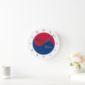 韓国国旗時計/ソウル ラウンド壁時計 (ホーム)