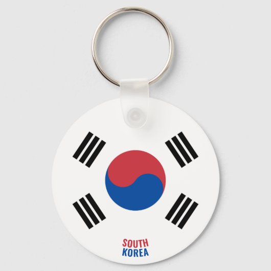 韓国国旗魅力的国 キーホルダー (正面)