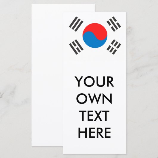 韓国国旗 (正面/裏面)