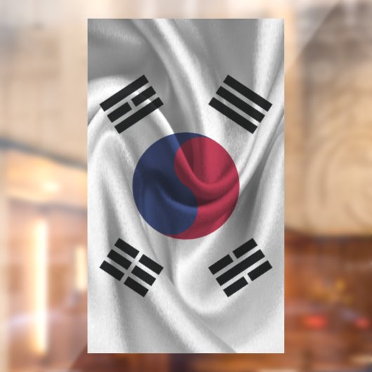 韓国国旗 ウィンドウサイン (シート2)